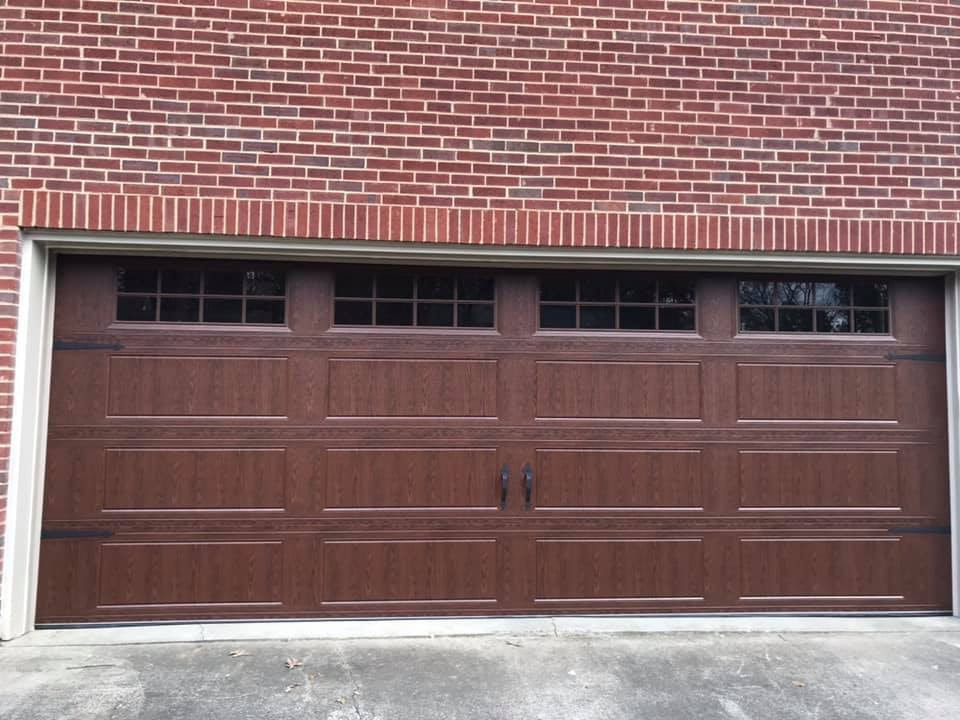 2 car Garage Door Service Installs Repairs Company Charlotte NC Matthews NC Indian Trail Monroe NC